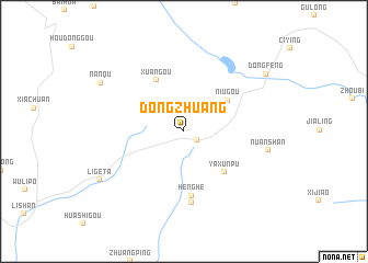 map of Dongzhuang
