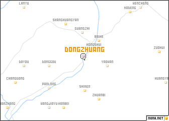 map of Dongzhuang