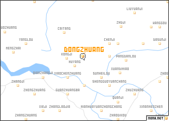 map of Dongzhuang