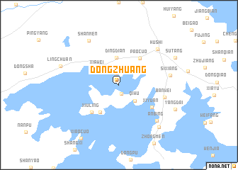 map of Dongzhuang