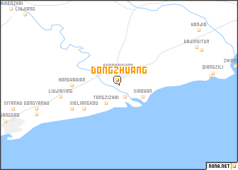 map of Dongzhuang