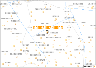 map of Dongzuozhuang