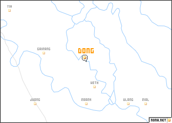 map of Dong