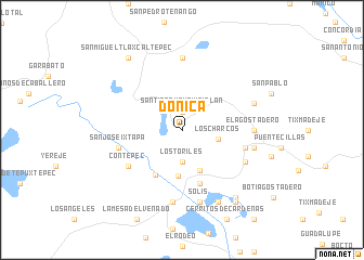 map of Donicá