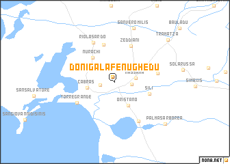 map of Donigala Fenughedu