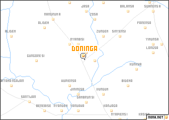 map of Doninga