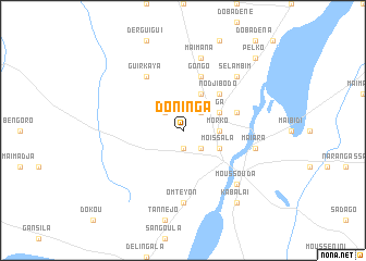 map of Doninga