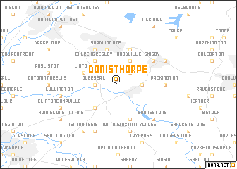 map of Donisthorpe