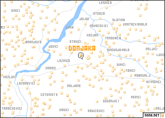 map of Donjaka