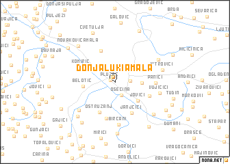map of Donja Luki°a Mala