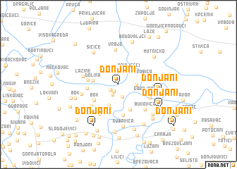 map of Donjani