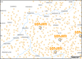 map of Donjani