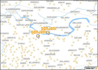 map of Donjani