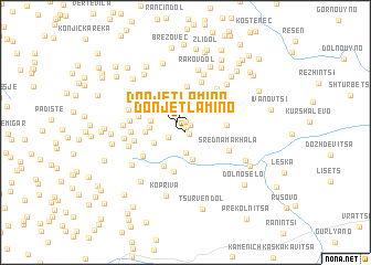 map of Donje Tlamino