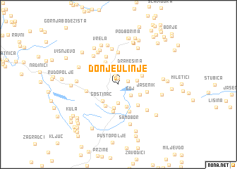 map of Donje Ulinje