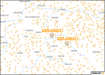 map of Donji Agići