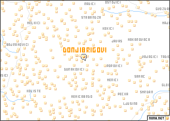 map of Donji Brigovi
