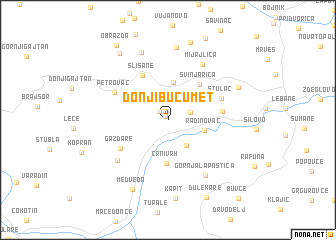 map of Donji Bučumet