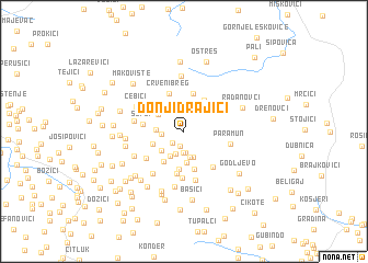 map of (( Donji Drajići ))