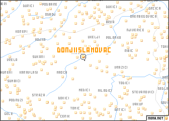 map of Donji Islamovac