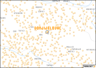 map of Donji Jelovac