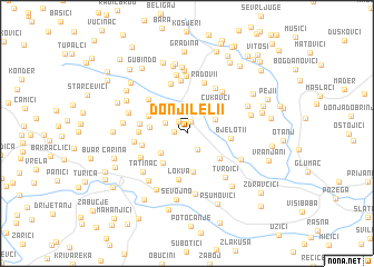 map of Donji Leli°i