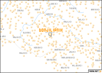 map of Donji Lipnik