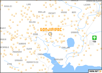 map of Donji Pipac