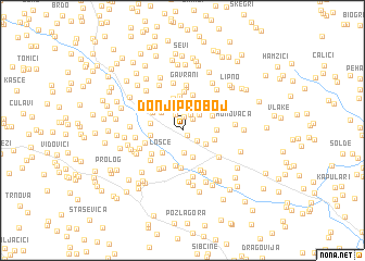 map of Donji Proboj