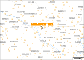 map of Donji Vratari
