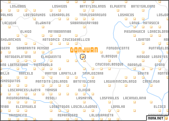 map of Don Juan