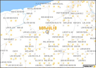 map of Don Julio