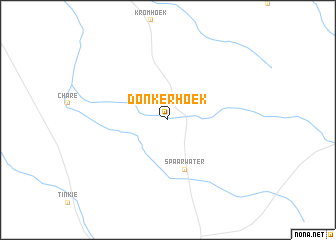 map of Donkerhoek