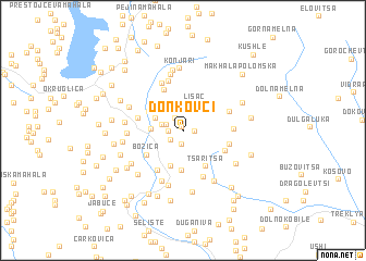 map of Ðonkovci