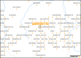 map of Donkovtsi