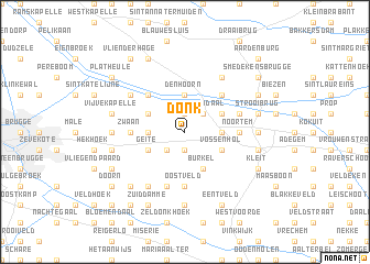 map of Donk