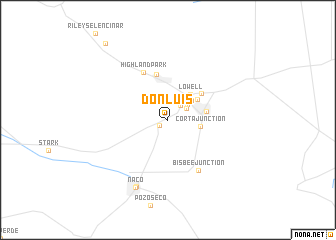 map of Don Luis