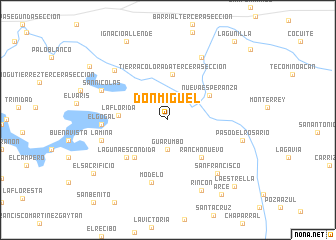 map of Don Miguel