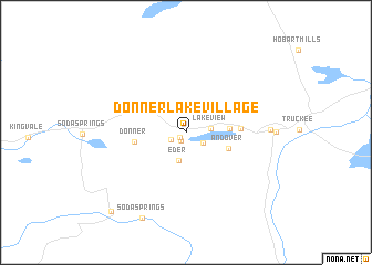 map of Donner Lake Village