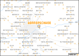 map of Donnerschwee