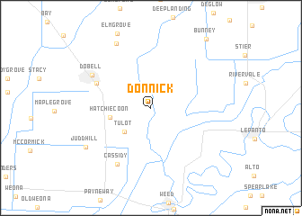 map of Donnick