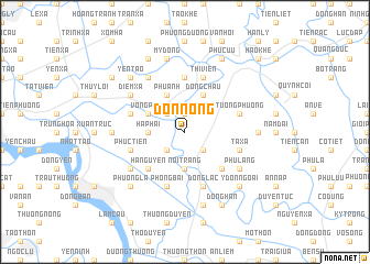 map of Ðôn Nong