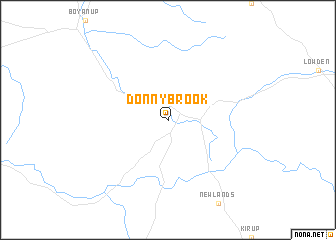 map of Donnybrook