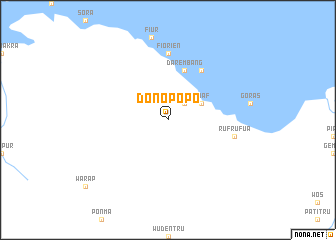 map of Donopopo