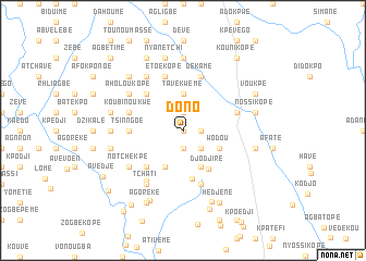 map of Dono