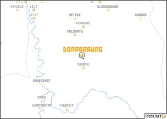 map of Donparaung