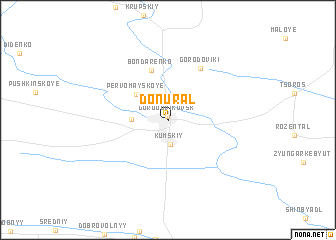 map of Don-Ural