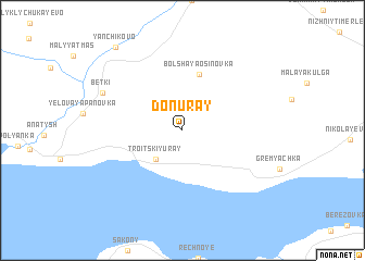 map of Don-Uray