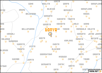 map of Donya