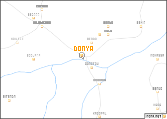 map of Donya